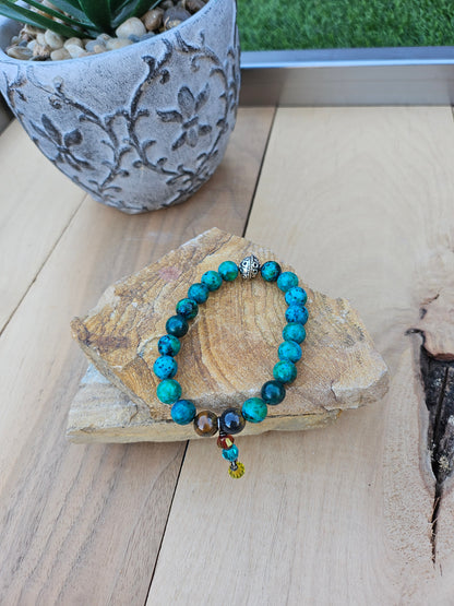 Gemstone Beaded Stretchy Bracelets