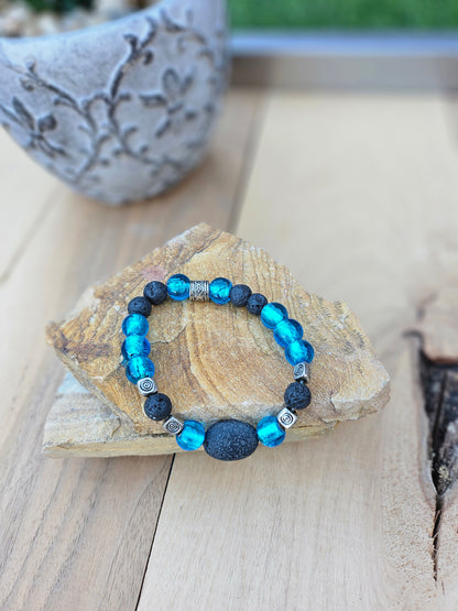 Gemstone Beaded Stretchy Bracelets