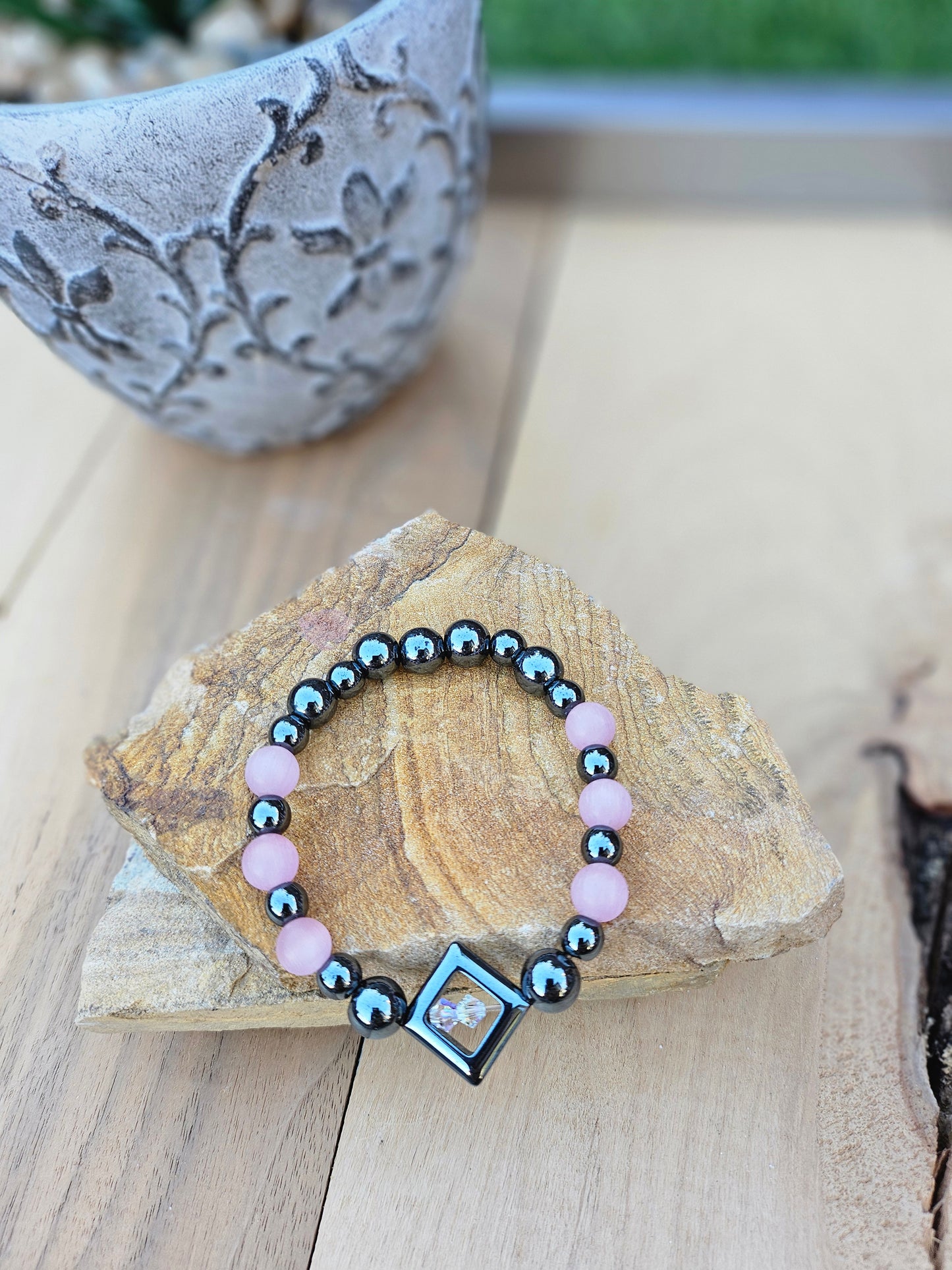 Gemstone Beaded Stretchy Bracelets