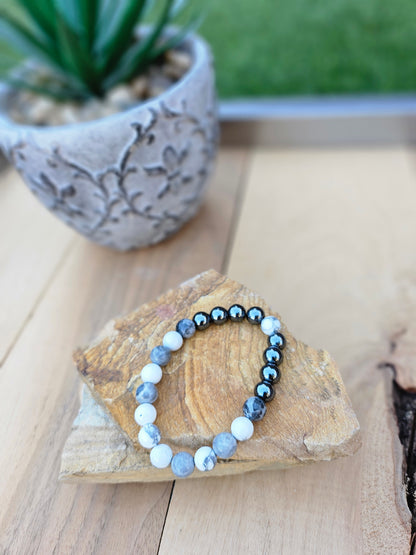 Gemstone Beaded Stretchy Bracelets