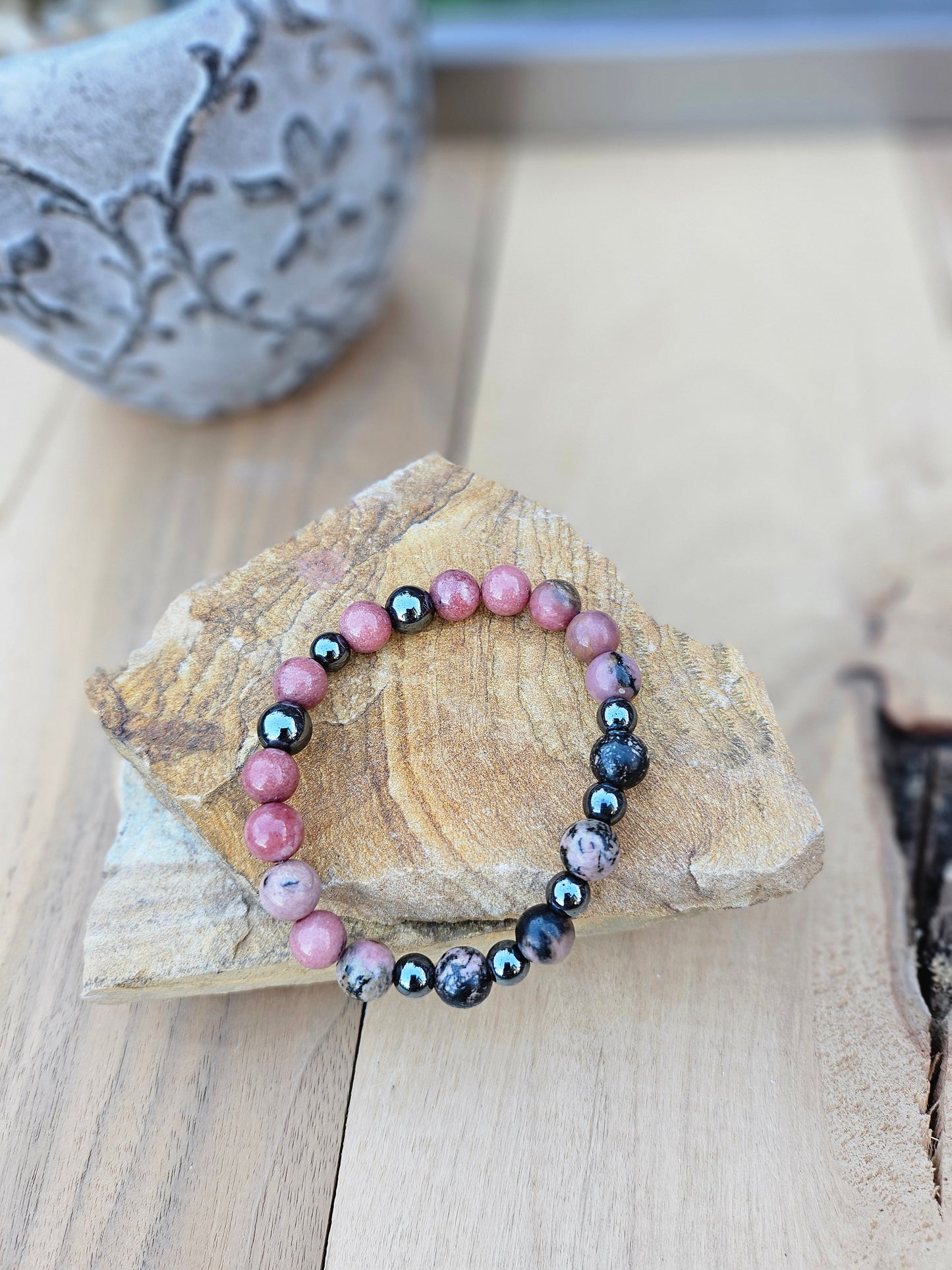 Gemstone Beaded Stretchy Bracelets