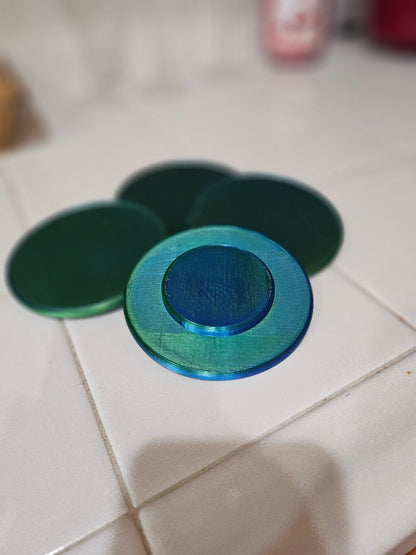 3D Printed Cup or Glass Topper/Coaster